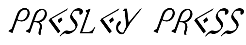 Presley Press font