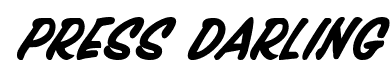 Press Darling font