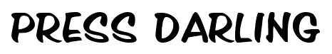 Press Darling font
