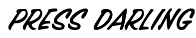 Press Darling font
