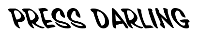 Press Darling font