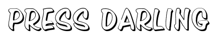 Press Darling font