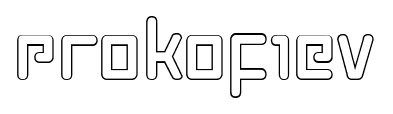 Prokofiev font