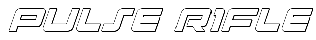 Pulse Rifle font
