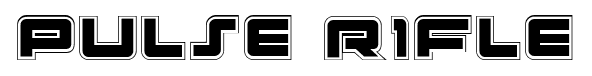 Pulse Rifle font