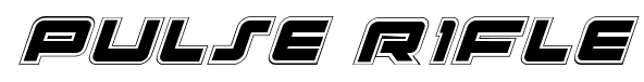 Pulse Rifle font