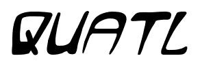 Quatl font