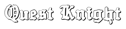 Quest Knight font