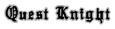 Quest Knight font
