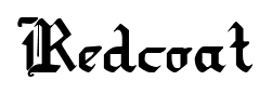 Redcoat font