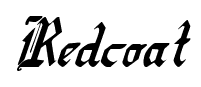Redcoat font