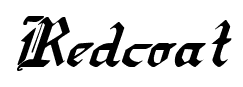 Redcoat font