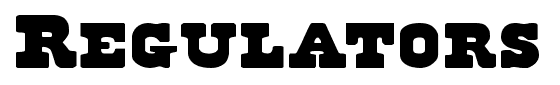 Regulators font