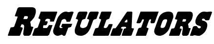 Regulators font