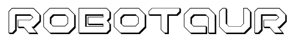 Robotaur font