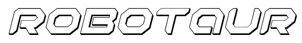 Robotaur font