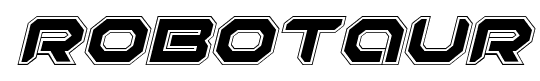 Robotaur font