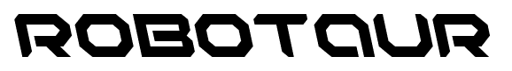 Robotaur font