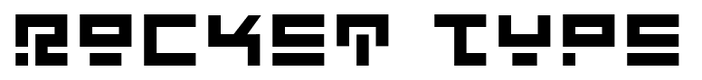 Rocket Type font