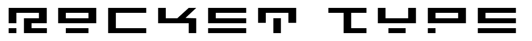 Rocket Type font