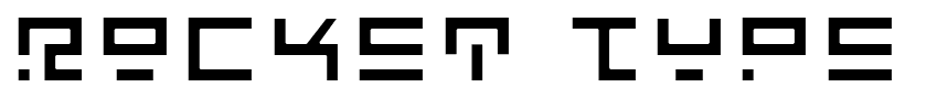 Rocket Type font
