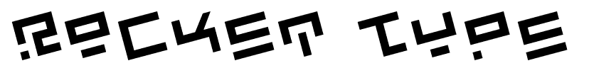 Rocket Type font
