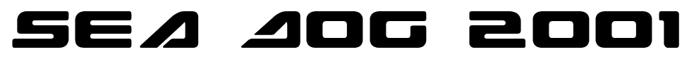 Sea Dog 2001 font