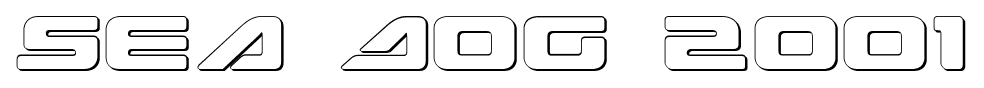 Sea Dog 2001 font