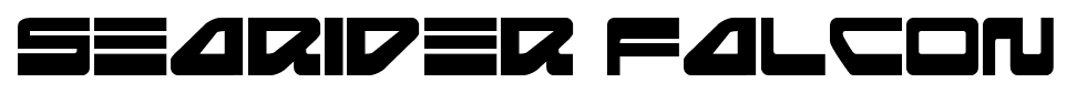 Searider Falcon font