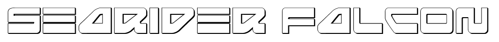 Searider Falcon font