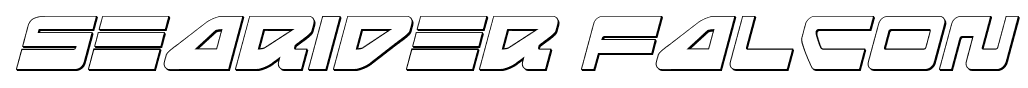Searider Falcon font