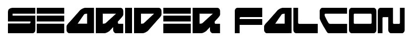 Searider Falcon font