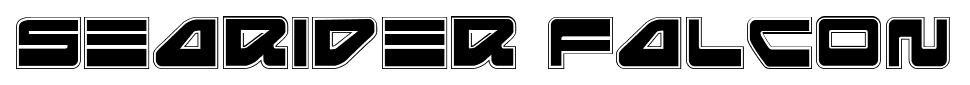 Searider Falcon font