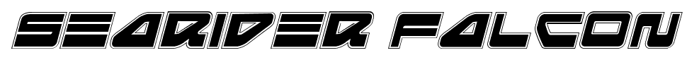 Searider Falcon font