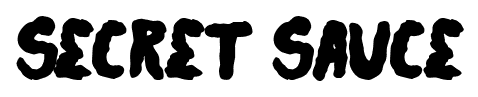 Secret Sauce font
