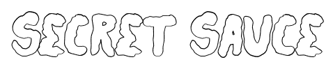 Secret Sauce font