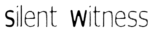 Silent Witness font
