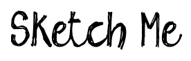 Sketch Me font