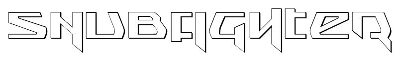 Snubfighter font
