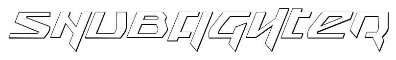 Snubfighter font