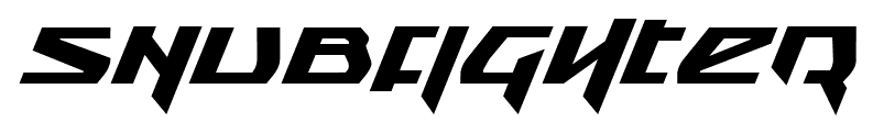 Snubfighter font