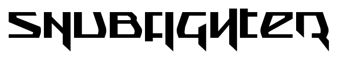 Snubfighter font