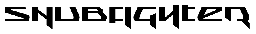 Snubfighter font