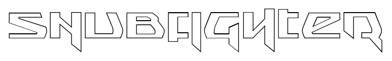 Snubfighter font