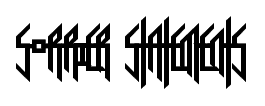 Sorrier Statements font