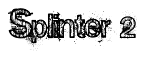 Splinter 2 font