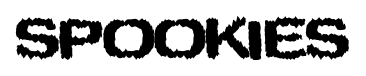 Spookies font