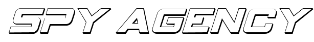 Spy Agency font