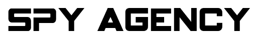 Spy Agency font