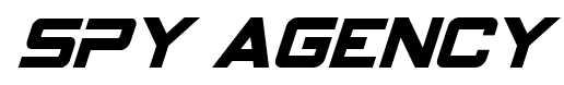 Spy Agency font